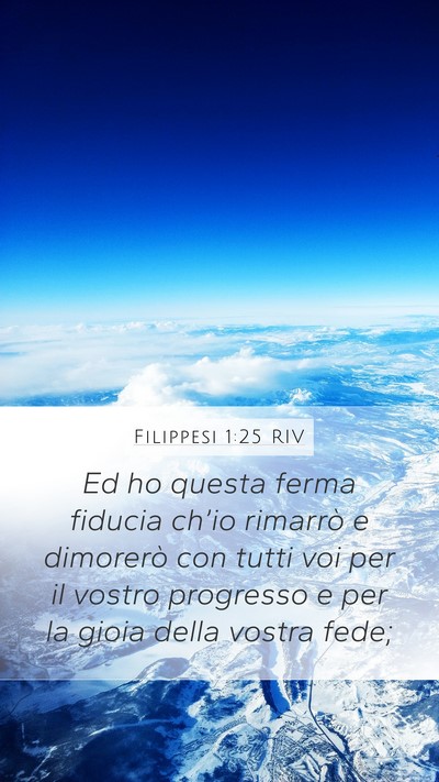 Filippesi 1:25 RIV Bible Verse Image
