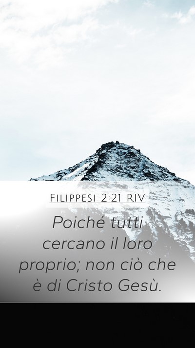 Filippesi 2:21 RIV Bible Verse Image