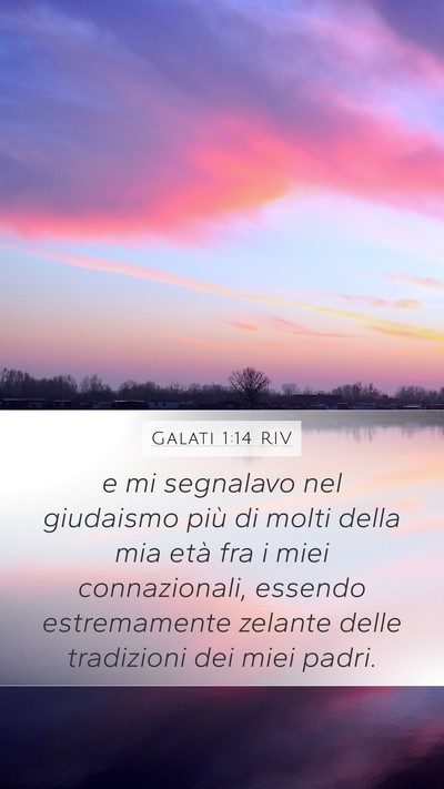 Galati 1:14 RIV Bible Verse Image