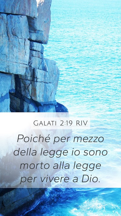 Galati 2:19 RIV Bible Verse Image