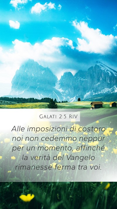 Galati 2:5 RIV Bible Verse Image