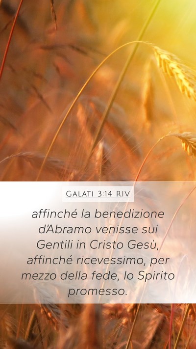 Galati 3:14 RIV Bible Verse Image
