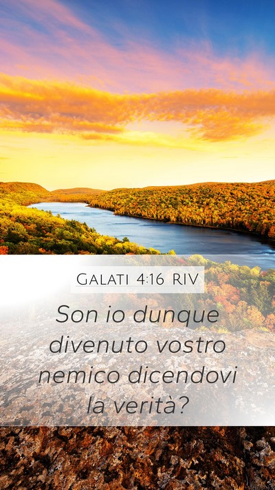 Galati 4:16 RIV Bible Verse Image
