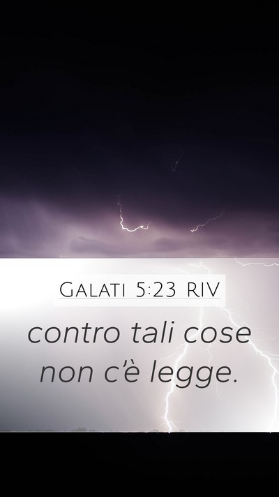 Galati 5:23 RIV Bible Verse Image