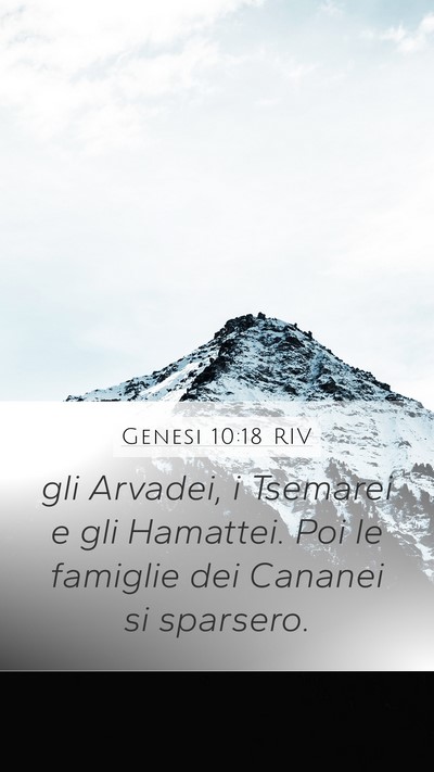 Genesi 10:18 RIV Bible Verse Image
