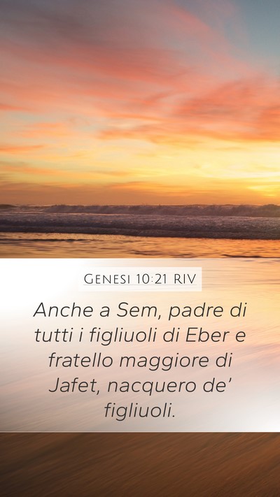 Genesi 10:21 RIV Bible Verse Image