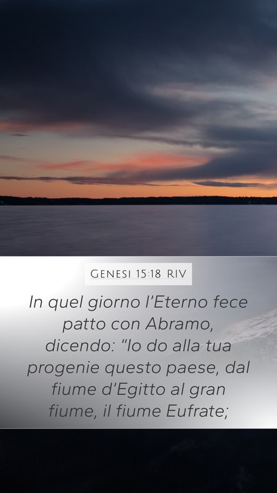 Genesi 15:18 RIV Bible Verse Image