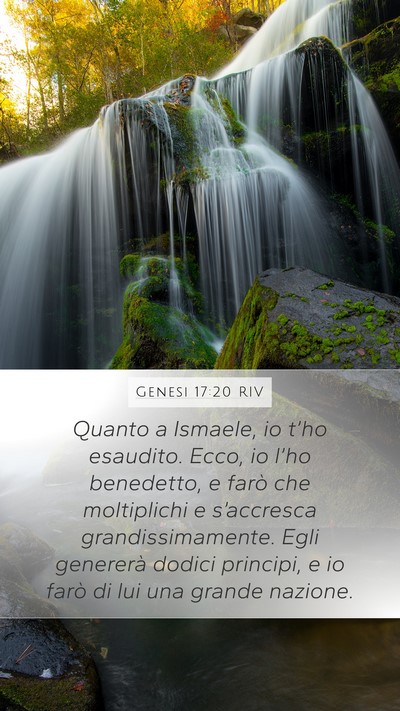 Genesi 17:20 RIV Bible Verse Image