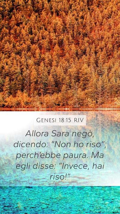 Genesi 18:15 RIV Bible Verse Image