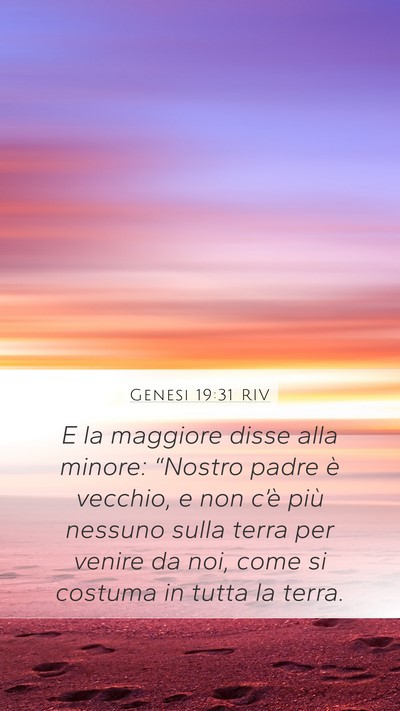 Genesi 19:31 RIV Bible Verse Image