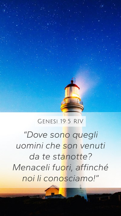 Genesi 19:5 RIV Bible Verse Image