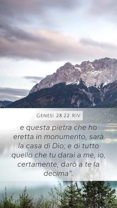 Genesi 28:22 RIV Bible Verse Image
