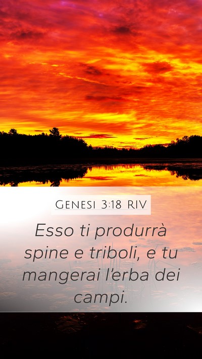 Genesi 3:18 RIV Bible Verse Image