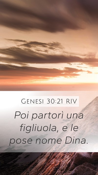 Genesi 30:21 RIV Bible Verse Image