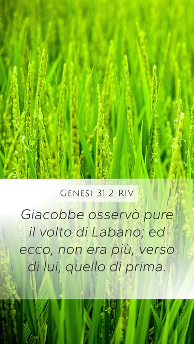 Genesi 31:2 RIV Bible Verse Image