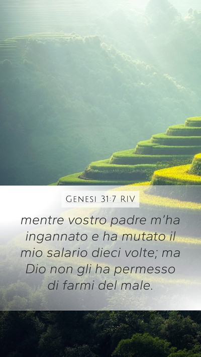 Genesi 31:7 RIV Bible Verse Image