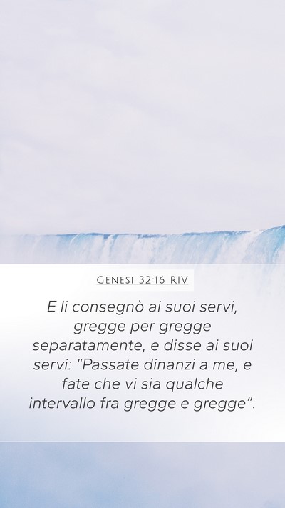 Genesi 32:16 RIV Bible Verse Image