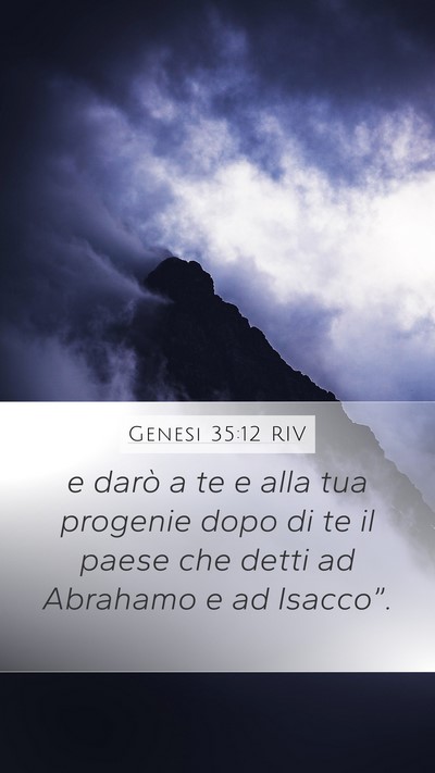 Genesi 35:12 RIV Bible Verse Image