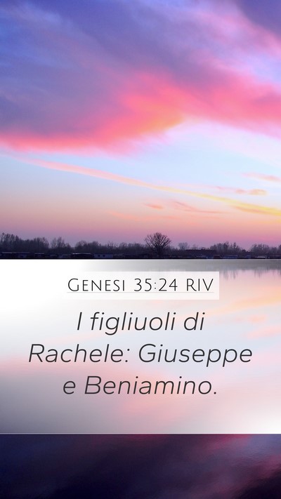 Genesi 35:24 RIV Bible Verse Image