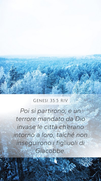 Genesi 35:5 RIV Bible Verse Image