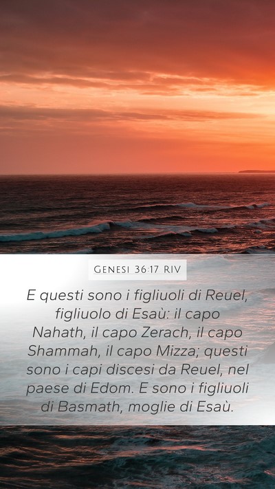 Genesi 36:17 RIV Bible Verse Image