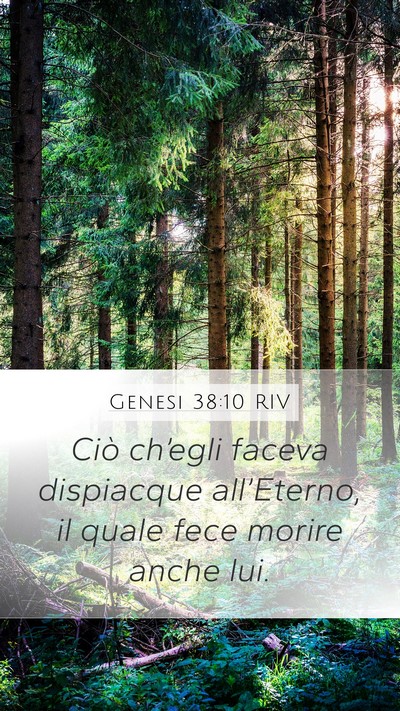 Genesi 38:10 RIV Bible Verse Image