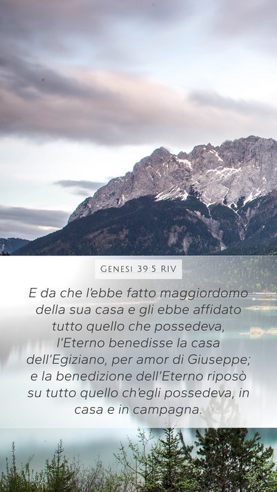 Genesi 39:5 RIV Bible Verse Image