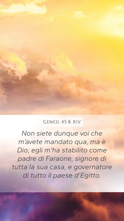Genesi 45:8 RIV Bible Verse Image