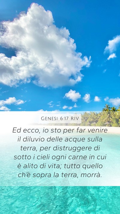Genesi 6:17 RIV Bible Verse Image
