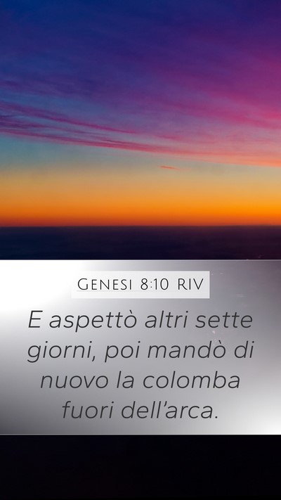 Genesi 8:10 RIV Bible Verse Image