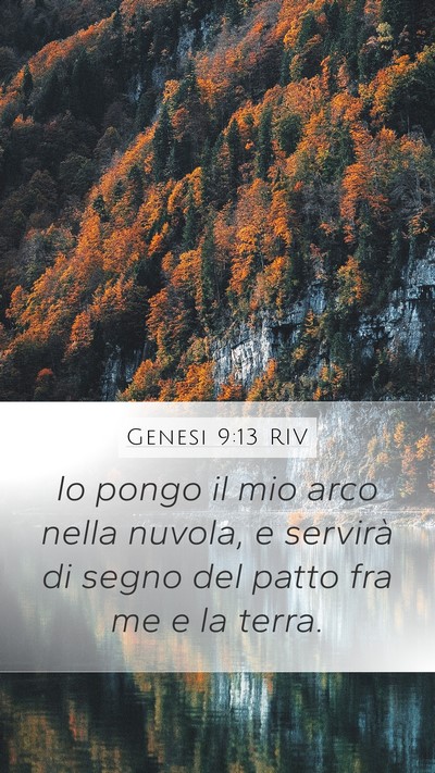Genesi 9:13 RIV Bible Verse Image