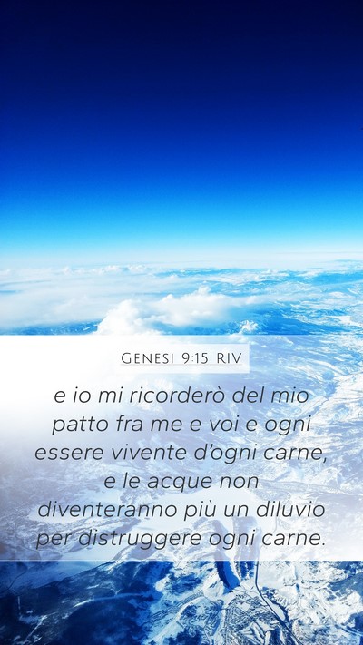 Genesi 9:15 RIV Bible Verse Image