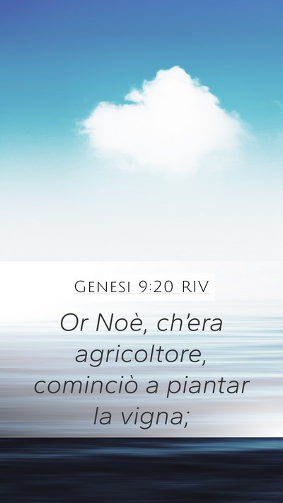 Genesi 9:20 RIV Bible Verse Image