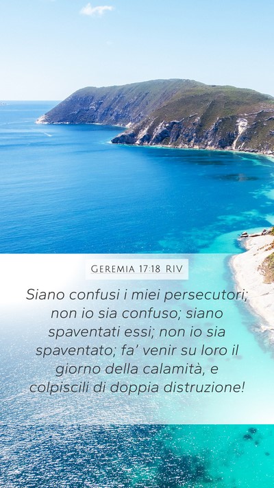 Geremia 17:18 RIV Bible Verse Image