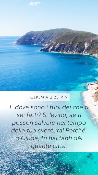 Geremia 2:28 RIV Bible Verse Image