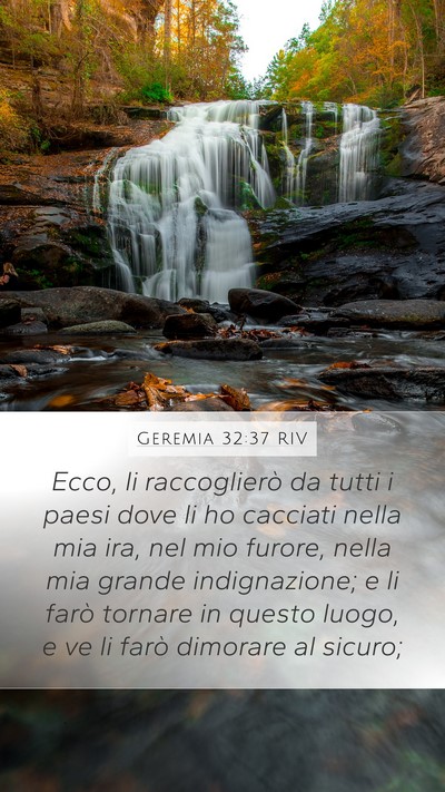 Geremia 32:37 RIV Bible Verse Image