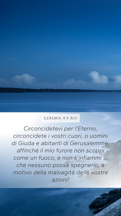 Geremia 4:4 RIV Bible Verse Image