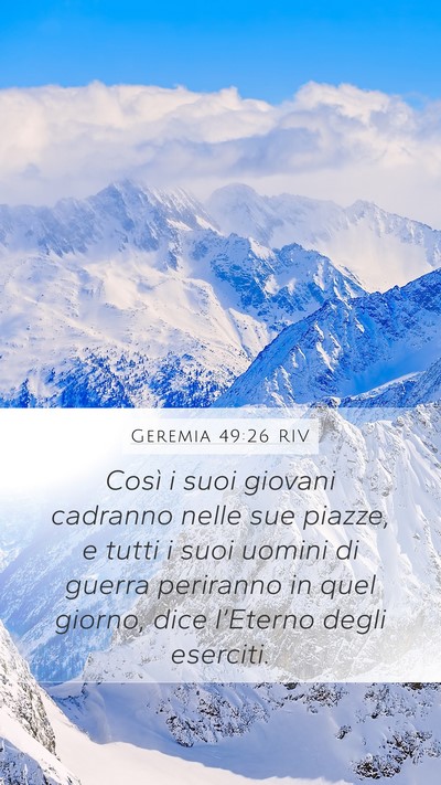 Geremia 49:26 RIV Bible Verse Image