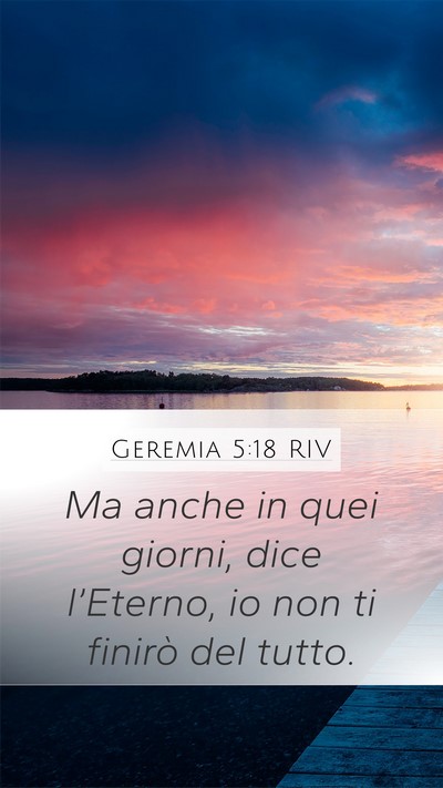 Geremia 5:18 RIV Bible Verse Image