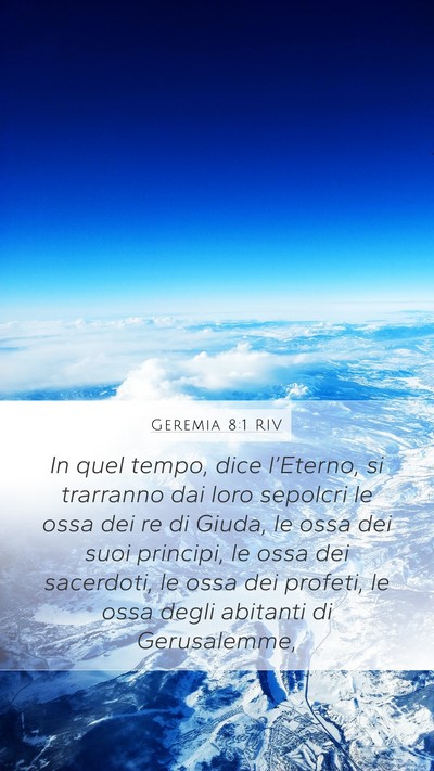 Geremia 8:1 RIV Bible Verse Image