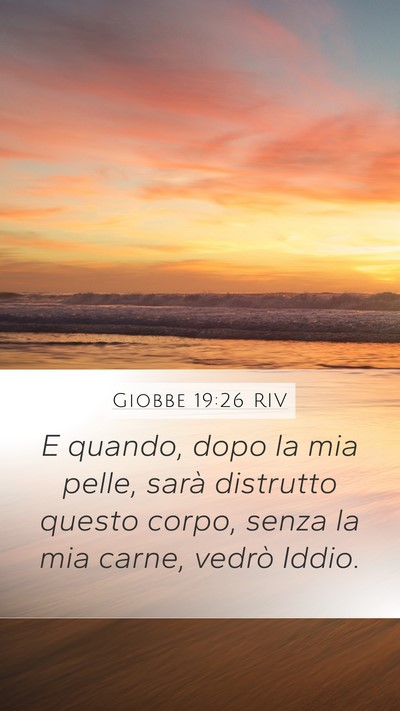 Giobbe 19:26 RIV Bible Verse Image
