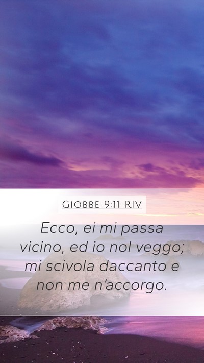 Giobbe 9:11 RIV Bible Verse Image