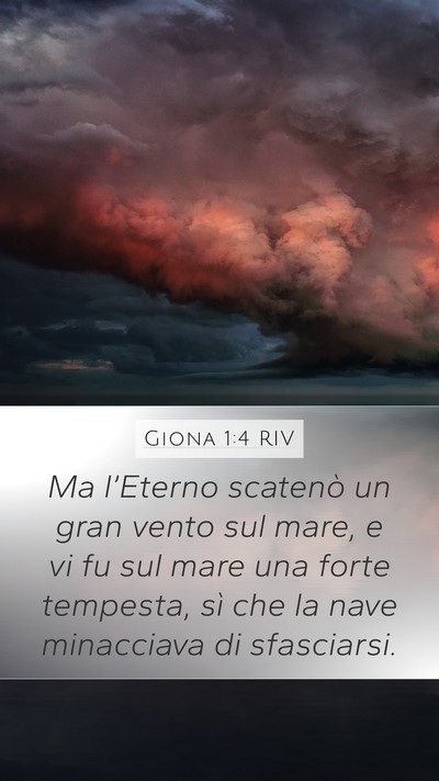 Giona 1:4 RIV Bible Verse Image