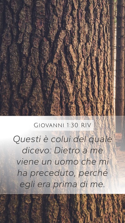 Giovanni 1:30 RIV Bible Verse Image