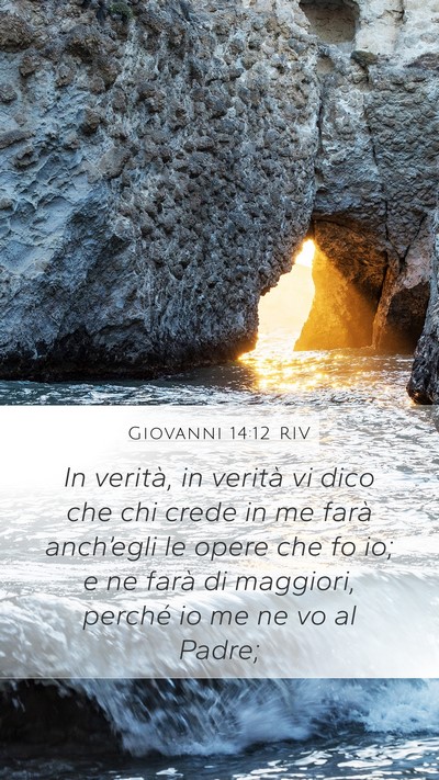 Giovanni 14:12 RIV Bible Verse Image