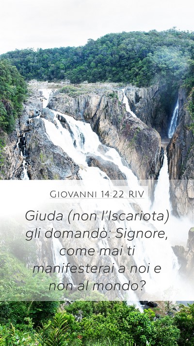Giovanni 14:22 RIV Bible Verse Image