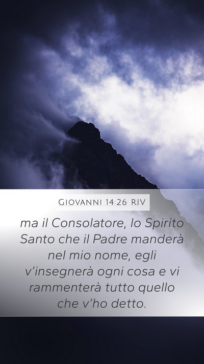 Giovanni 14:26 RIV Bible Verse Image