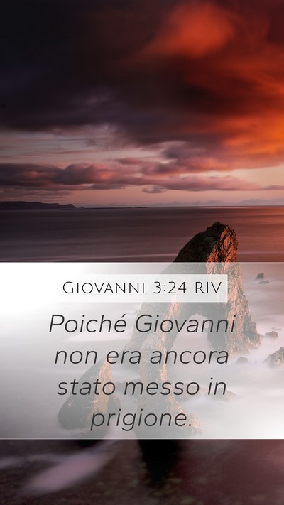 Giovanni 3:24 RIV Bible Verse Image