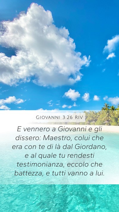 Giovanni 3:26 RIV Bible Verse Image