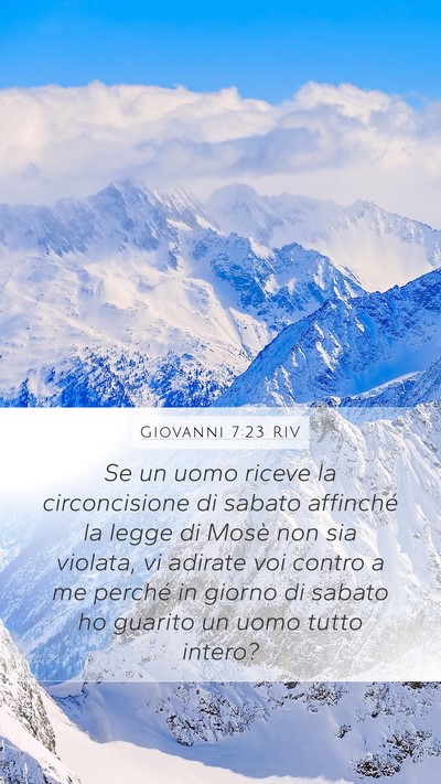 Giovanni 7:23 RIV Bible Verse Image